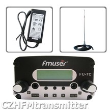 FMUSER FU-7C 7w FM stereo PLL transmitter+car  antenna +Powersupply  KIT free shipping 2024 - buy cheap