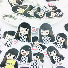 38 PCS Fashion beautiful baby Stickers Crafts And Scrapbooking stickers book Student label Decorative sticker DIY Stationery 2024 - buy cheap