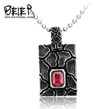 BEIER Necklace Pendant Stainless Steel Jewelry For Man And Boy Silver Color New Brand BP8-109 2024 - buy cheap