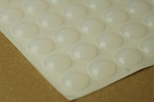 Almohadillas de goma de silicona para pies, almohadillas autoadhesivas de gel de sílice, suaves, antideslizantes, 10x3mm, 100 unids/lote 2024 - compra barato