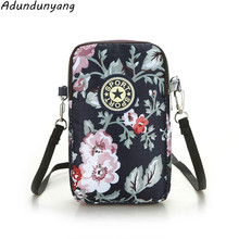2018 Women phone Bags nylon Female Shoulder Bags Purse and Handbags Girls  Mini Crossbody Bag 2024 - buy cheap