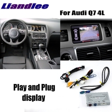 Liandlee парковочная камера, интерфейс обратного хода, комплект для Audi Q7 4L MMI, обновление дисплея 2024 - купить недорого
