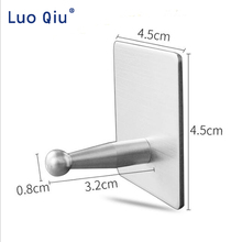 Hanger wall 1 hook key hanger perchero de pared cuelga llaves pared Self Adhesive Home Kitchen Wall Door 2 pcs/lot 2024 - buy cheap