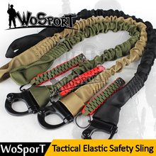 WOSPORT Military Safety Lanyard Strap Rope Quick Release Line Climbing Rope Tactical Protective gun  for Outdoor hunting sling 2024 - buy cheap