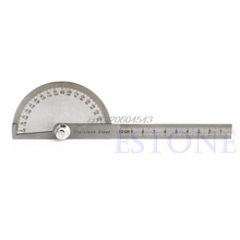 Régua de medição de braço aço aço inoxidável, graduação angular, ferramenta de régua de medição, r08 2024 - compre barato
