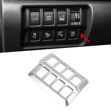 Para Subaru Forester 2019 1 pieza ABS mate grano Ajuste de faro interruptor decoración cubierta Interior accesorios de coche 2024 - compra barato