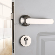 Top Designed European Mute Mortise Door Lock Set Interior Security Living Room Bedroom Bathroom Silent Door Lock With Key/No Key 2024 - buy cheap