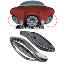 Deflectores de aire de alerón negro para Harley Electra Glide 06-13, ajustable 2024 - compra barato