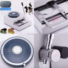 Factory Price 52 Characters PET  tag manual Stainless Steel Embossing Press Machine Military Dog Tag Machine Embosser 2024 - buy cheap