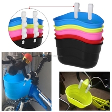 Bicycle Basket Children Bike Front Handlebar Carrier Scooter Saddlebag Plastic 2024 - buy cheap