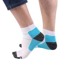 Unique Breathable Plantar Fasciitis Heel Arch Pain Relieving Compression Sport Socks New Arrival 2024 - buy cheap