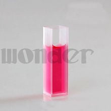 10mm Path Length JGS1 Quartz Cell Cuvette With PTFE Lid And Level Bottom For Uv Spectrophotometers 2024 - buy cheap