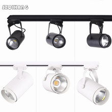 20W 30W COB LED Track Light Clothing Shop Windows Showrooms Exhibition Spotlight COB LED Ceiling Rail Spot Lamp 85-265V/AC 2024 - buy cheap