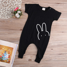 Summer 2016 Newborn Kids Baby Boy Girl Cotton Rabbit  Romper Jumpsuit 2024 - buy cheap