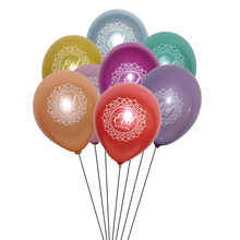50 Pieces 10 Inch Colorful Eid Mubarak Balloons Latex Balloons For Muslim Ramadan Kareem Party Decorations 2024 - buy cheap