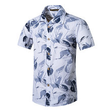 Men shirts Summer Style Animal print Beach Hawaiian Shirt Men Casual Short Sleeve Hawaii Shirt camisa masculina men clothes 2019 2024 - buy cheap