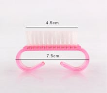 5pcs/lot Beautifully Claw  Manicure Plastic Handle Nail Brush Nail Art Cleaning Clean Pedicure Kit 2024 - buy cheap