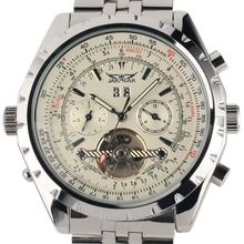 Reloj Hombre JARAGAR Fashion Watch Mens Day Flywheel Auto Mechanical Stell Wristwatch Gift Box Xmas Gift Free Ship 2024 - buy cheap