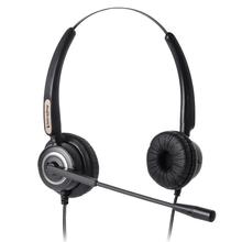 Extra 2 Ear Pads + Binaural office phone Headset RJ9 plug for Avaya 1600 9600 series,Grandsteam, Yealink T19 T20 T21 T22 etc 2024 - buy cheap