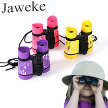 JAWEKE Binoculars for Children 4x30 Colorful Telescope for Kids Rubber Grip Anti-slip Fishing Portable Telescope Perfect Gifts 2024 - buy cheap