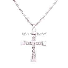 New Arrival Big Hits Hot sale Fast Five Dominic Toretto Cross Pendant Necklace for Men 2024 - buy cheap