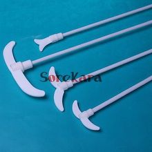 250mm 300mm 400mm 500mm PTFE  Stir Paddle Oar Dia 40mm 55mm 65mm 85mm 100mm 118mm Stirrer Stirring Blade Rod Dia 7mm 2024 - buy cheap