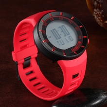 OHSEN Digital LED Outdoor Sport Watches Men Women Stopwatch Waterproof Red Fashion Silicone Unisex Wristwatch Clock reloj hombre 2024 - buy cheap