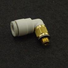 LOT5 Push In Connector Elbow Union 10mm 3 8  thread Replace SMC KQ2L10 03S 2024 - buy cheap