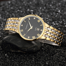 2020 Man Watch Mens Watches Top Brand Luxury Gold Watch Stainless Steel Quartz Watches Ultra Slim Mens Watches Relogio Masculino 2024 - buy cheap