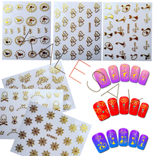 3D Luxury Nail Stickers Art Decoration DIY Butterfly Back Glue Nail Sticker Manicure Accessories Design Cat Sticker Nails Decals 2024 - buy cheap