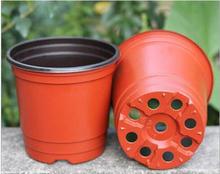 Wholesale flower pots, mini flowerpot garden, unbreakable plastic nursery pots, (light, thin), 10 pcs  Plastic Pots For Plants 2024 - buy cheap