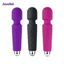 Ataultodas-vibrador feminino de clitóris, carregador usb, massageador, varinha mágica, brinquedo sexual para adultos, masturbador, st037 2024 - compre barato