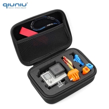 QIUNIU Portable Small Bag Case Collection Protective Shockproof Camera Carry Box for GoPro Hero 6 5 4 3+ for SJCAM for Xiaomi Yi 2024 - buy cheap