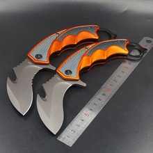 High Hardness Karambit Knife Folding Tactical Survival Knife Hunting Outdoor Self-defense Knife Camping Pocket Knives Multi Tool 2024 - buy cheap