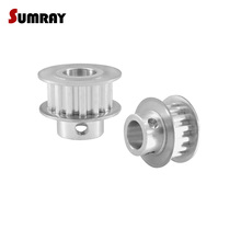 SUMRAY XL 14T Timing Pulley 5/6/6.35/7/8/10/12mm Bore Bearing Pulley Wheel 11mm Belt Width Tooth Belt Pulley 2pcs/lot 2024 - buy cheap