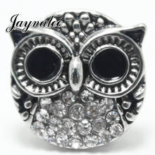 Hot selling 18mm Alloy Fashion Snap  Bracelet Charm Rhinestone Styles  Jaynalee Snaps Jewelry GS1508009 2024 - buy cheap