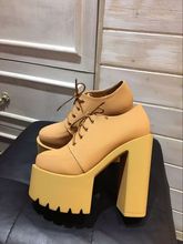 Singer-zapatos romanos de estilo europeo y americano, calzado con plataforma impermeable de 15CM, para discoteca, muffin, suela alta, para escenario 2024 - compra barato