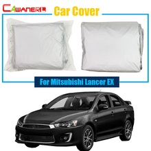 Cawanerl Car Cover UV Anti Rain Sun Snow Resistant Protector Sun Shade Cover Dustproof For Mitsubishi Lancer EX 2024 - buy cheap