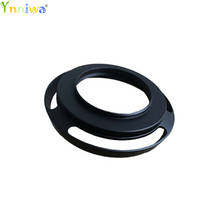 37mm Black Vented Curved Metal camera lens Hood  for Olympus 14-42 EZ mask EP5 EPL7 EM10 II biscuit lens 2024 - buy cheap