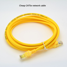 Дешевые UTP CAT5e кабель RJ45 сетевой кабель ethernet кабель медный Алюминевая витая пара Fast Ethernet Патч-корд сетевой кабель 2024 - купить недорого