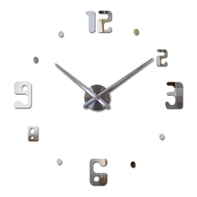 2019 Hot  Wall Clock Modern Design Clocks Quartz Watch modern Acrylic Mirror Diy Sticker 3D Stickers Living Room 2024 - buy cheap