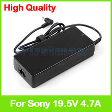 19.5V 4.7A laptop ac power adapter charger for Sony vaio ADP-90YB PA-1900-11SY PA-1900-12SY PCGA-AC19V19 PCGA-AC19V3 PCGA-AC19V4 2024 - buy cheap