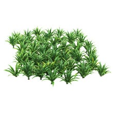 50 Pieces Model Ground Cover Plants Architecture Train Diorama Scenery Layout 1:60-1:75 HO 2024 - buy cheap