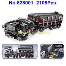  2105pcs  truck  swat military car building blocks Toy 2024 - buy cheap