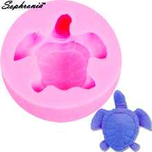 Sophronia Sea Turtle Candle Moulds Soap Mold Kitchen-Baking Resin Silicone Form Home Decoration 3D DIY Clay Craft Wax-MakingM132 2024 - buy cheap