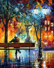 Hand painted abstract DIY Digital Oil Paintings On Canvas art pictures Home Decor Romantic waiting Painting By Numbers OP64 2024 - buy cheap
