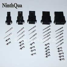 50 Sets/lot (2+3+4+5+6Pin) Each Pin X 10 Sets JST 2.54mm SM2.54 Series Multipole Connector Plug With Ternimal Male and Female 2024 - buy cheap