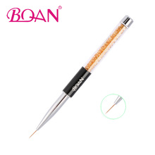 BQAN 1 шт. маникюрный лайнер для рисования кисти 7 мм трендовая УФ-краска для ногтей кисть инструмент Стразы Ручка инструмент для маникюра 2024 - купить недорого