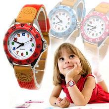 Bonito reloj de cuarzo para niños y niñas, correa de tela para estudiantes, reloj de pulsera para regalo, d88 2024 - compra barato