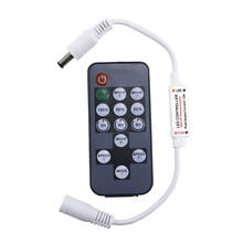 Time LED Controller Mini RF Wireless Led Remote Controller Led Dimmer Controller For Single Color Light Strip SMD5050/3528/5730 2024 - buy cheap
